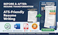 write an ats friendly resume CV and optimise