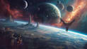 sci fi illustration and sci fi art