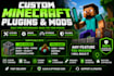 develop custom minecraft plugins and mods