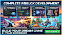 create roblox game system, ai, scripting, gui, vfx, with weapon system