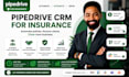set up , optimize pipedrive CRM for insurance agencies