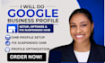 do google my business profile, fix suspended gmb, optimize