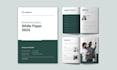 design professional white paper design, case study, annual report design