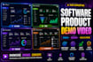 create a  saas demo video for your software, app or web