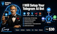 setup openclaw telegram bot API botfather n8n automation ai chatbot