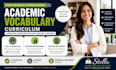 design academic vocabulary curriculum and language intervention resources