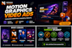 create professional motion graphics video