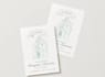 draw a custom couple illustration for ur wedding invitation