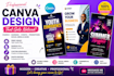 design a professional canva flyer