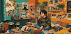 professionally create lofi animated videos and  music