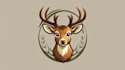 design outstanding deer head logo with unlimited revisions