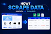 do python web scraping using selenium and scrapy