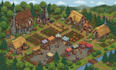 create isometric pixel art tileset pixel tilemap game asset rpg game background