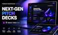 design a high conversion gamma app pitch deck and visme presentation