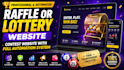 develop raffle website, contest or giveaway website with full automation system