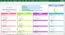 design professional dashboard, tracker and planner in excel