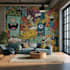 create custom graffiti art designs murals and wall arts