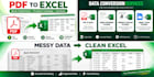 convert PDF to excel accurately