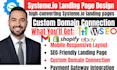 systeme io lead page lead generation funnel, lead capture pages