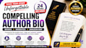 create a compelling author bio for books, websites, and amazon KDP