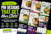 design professional pinterest pins