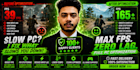 optimize PC for gaming with max fps, zero lag with better gaming performance