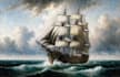 create ship oil painting for you