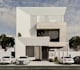modify your building facade, render residential house, 3d exterior visualization