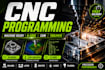 cnc programming cnc design g code cam toolpath 3d model fusion 360 mastercam