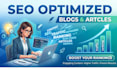 write SEO optimized blogs articles that rank on google
