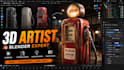 create 3d asset, environment or model in blender