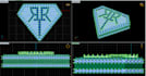 design custom diamond signet ring cad in matrixgold 9