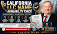 check california llc name availability and do business name search