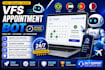 develop booking appointment bot,vfs bot,booking bot,vfs appointment