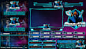 design stream overlay, kick, twitch overlay, twitch logo and panels