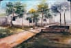 create artistic landscape painting