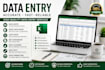 clean,data entry,split,copy pest,pdf to excel data entry