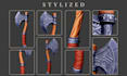 create stylized pbr textures