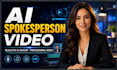 create an ai spokeperson for your product or business