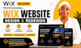 design, redesign, develop wix website, wix studio and landing page