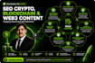 write SEO crypto articles, blockchain blogs and web3 content