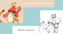 draw furry halfbody illustrations