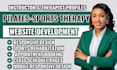 pilates website, sports therapy website, pilates studio website, wellness studio
