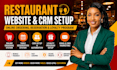 do restaurant website crm setup online ordering reservation and loyalty program