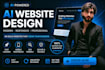 design a professional ai website