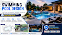 create professional swimming pool design and pool plans
