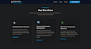 build a modern front end website or landing page