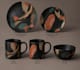 do modern ceramic mug, plate, bowl ,tableware design series