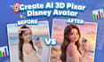 create a custom ai 3d cartoon avatar from your photo