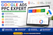 set up and optimize high converting google PPC ads campaigns